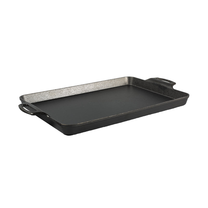 Lodge 10.5 in. W X 15.5 in. L Bake Pan Black