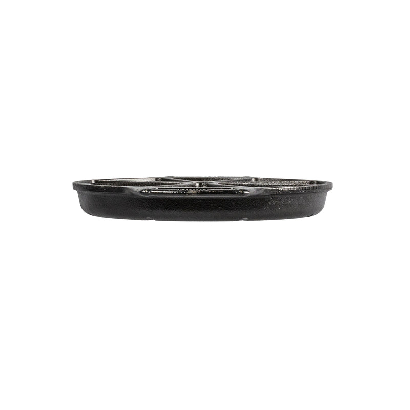 Lodge 11.69 in. W X 1.19 in. L Wedge Pan Black