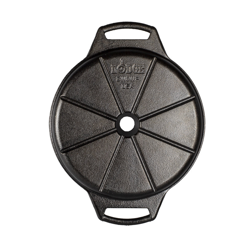 Lodge 11.69 in. W X 1.19 in. L Wedge Pan Black