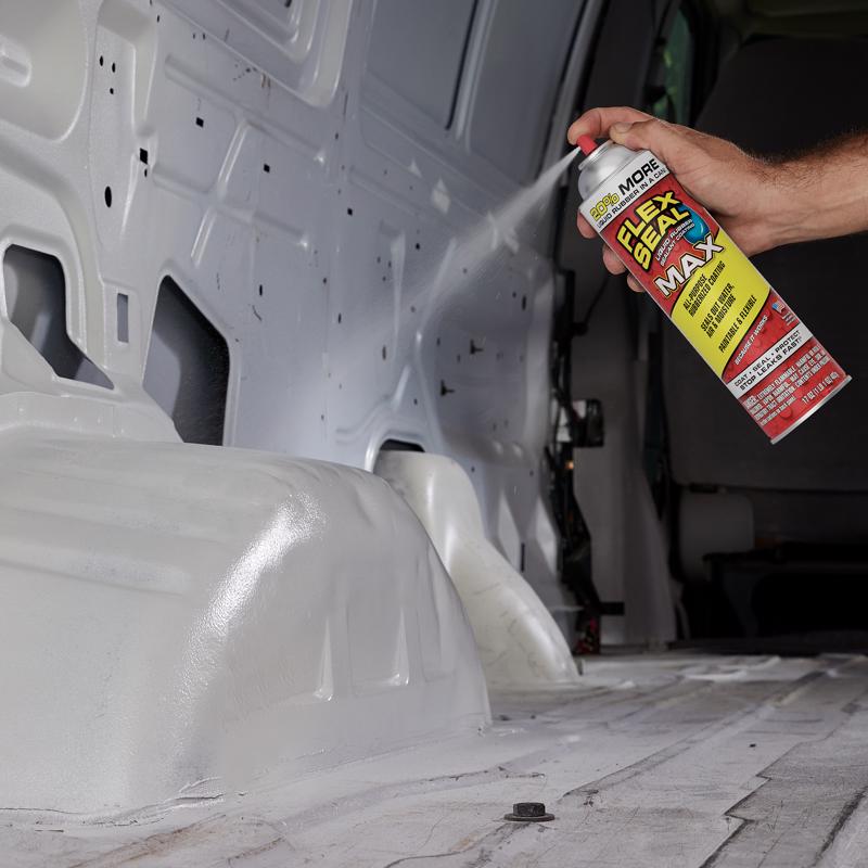 Flex Seal Family of Products Flex Seal MAX Clear Rubber Spray Sealant 17 oz