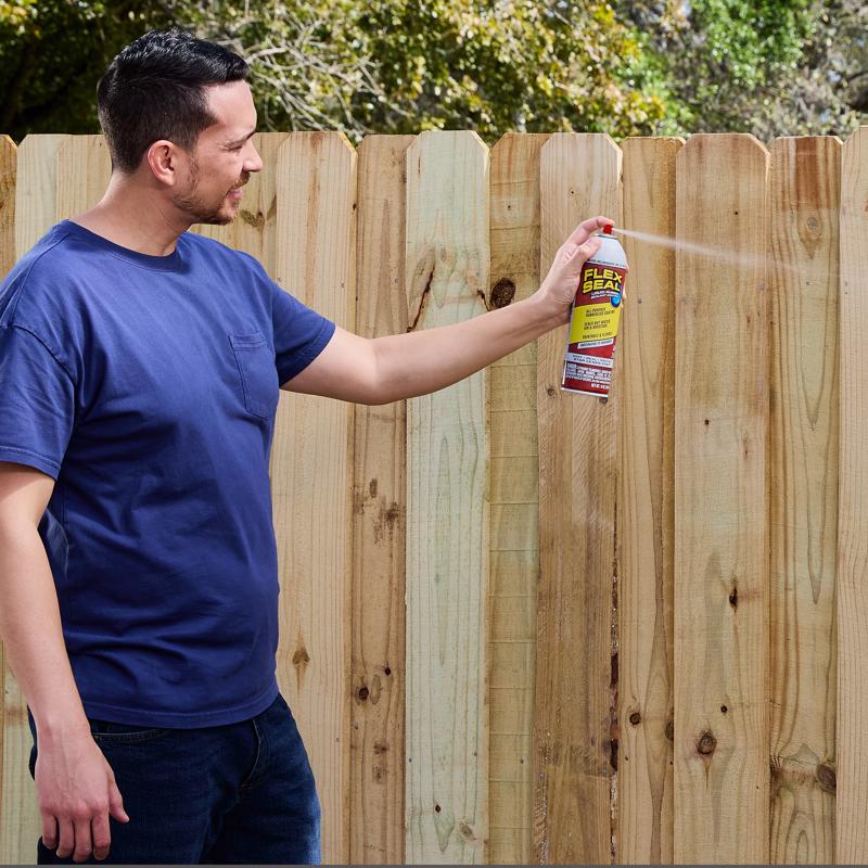Flex Seal Family of Products Flex Seal MAX Clear Rubber Spray Sealant 17 oz