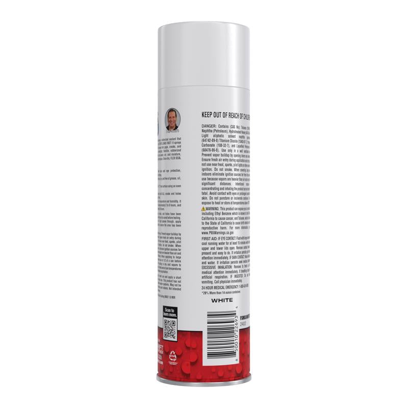 Flex Seal Family of Products Flex Seal MAX White Rubber Spray Sealant 17 oz