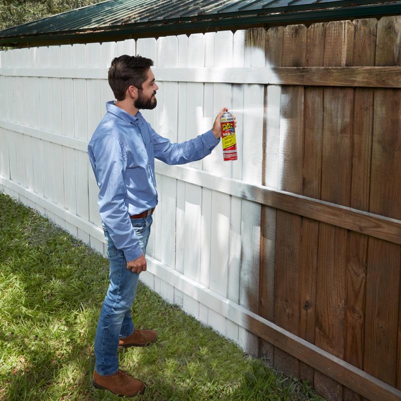 Flex Seal Family of Products Flex Seal MAX White Rubber Spray Sealant 17 oz