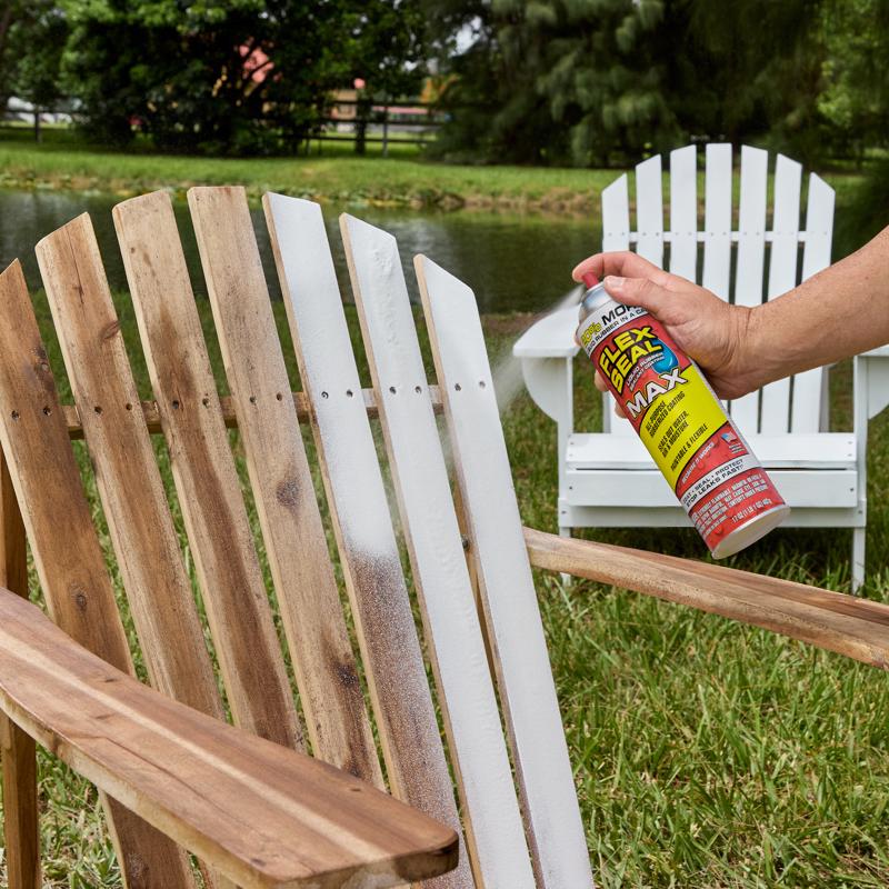 Flex Seal Family of Products Flex Seal MAX White Rubber Spray Sealant 17 oz