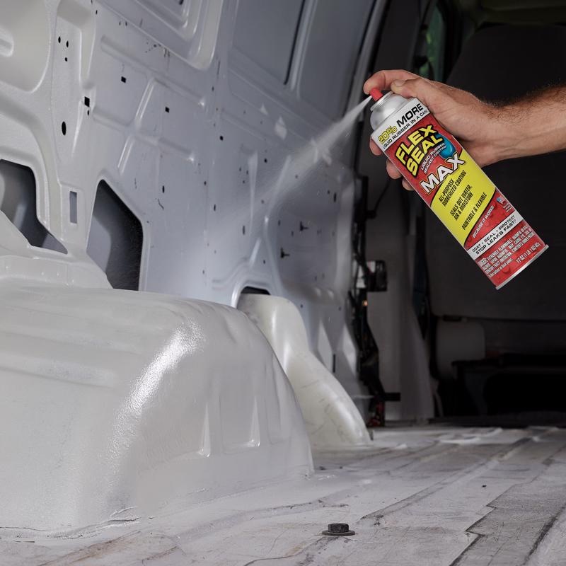 Flex Seal Family of Products Flex Seal MAX White Rubber Spray Sealant 17 oz