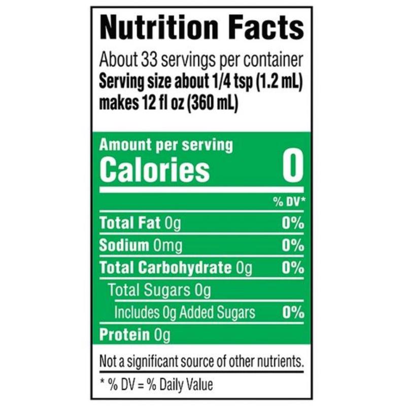 SodaStream Bubly drops Lime Fruit Drops 1.36 oz