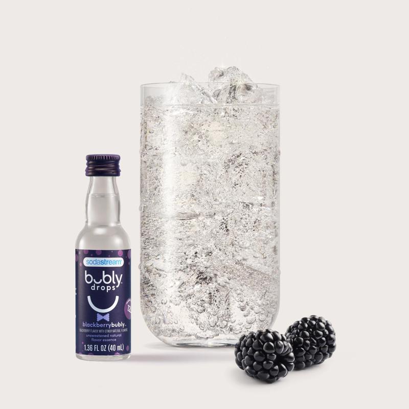 SodaStream Bubly drops Black Berry Fruit Drops 1.36 oz