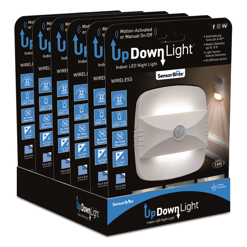 Sensor Brite UpDown Light As Seen on TV Wireless Motion Activated LED Light