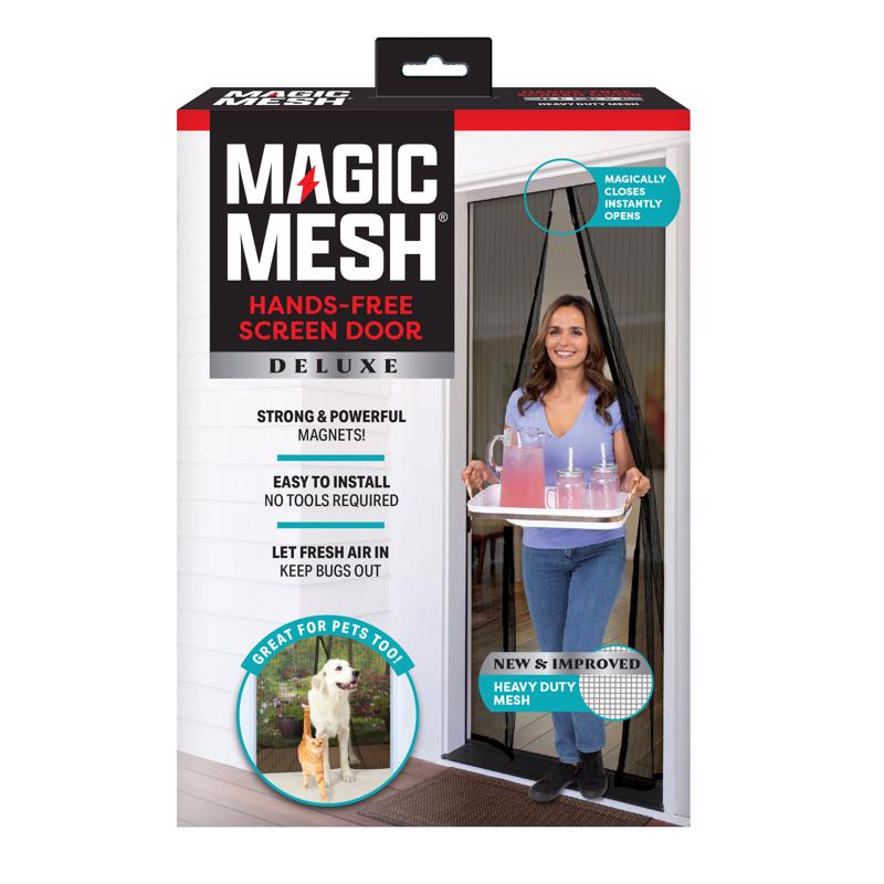 Magic Mesh Hands Free Garage Screen Door