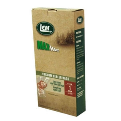 LEM MaxVac Clear Vacuum Sealer Rolls and Bags