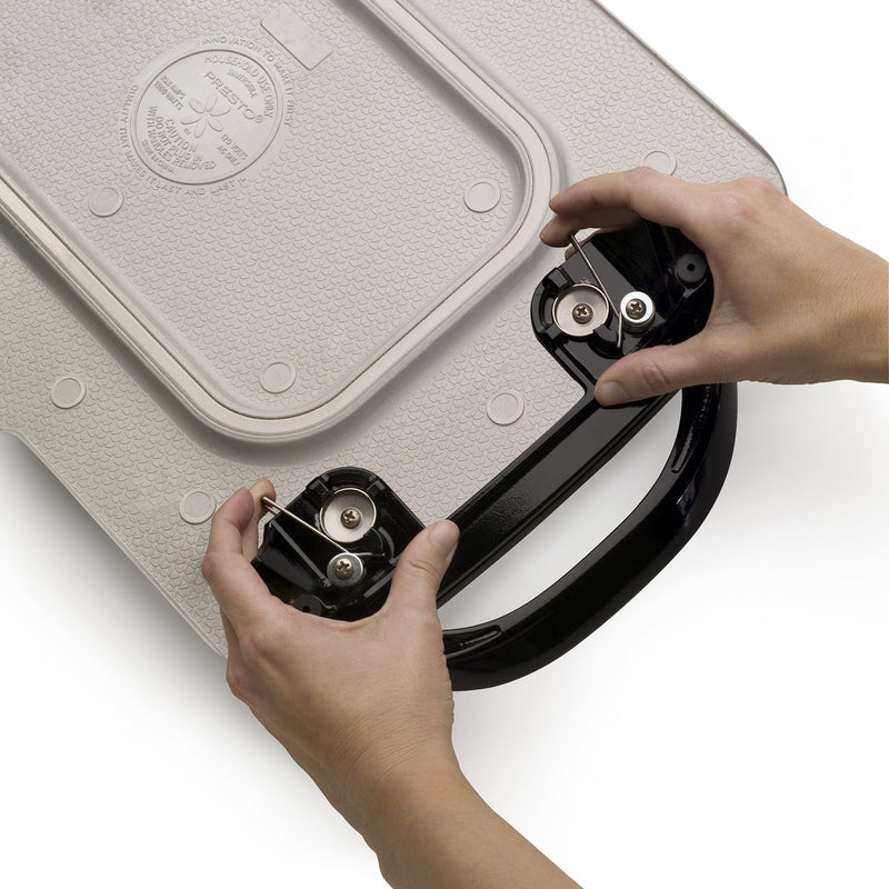 Presto 13.37 in. L X 26.12 in. W Ceramic Nonstick Surface Black Electric Griddle