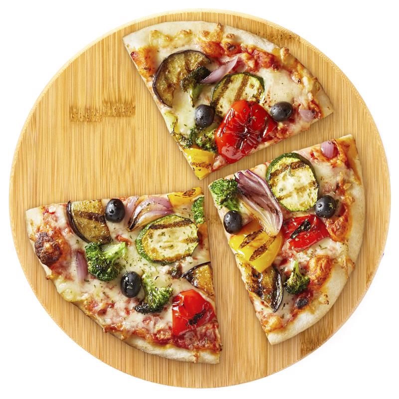 Totally Bamboo TB Home Brown 1 in. H X 10 in. D Bamboo Lazy Susan