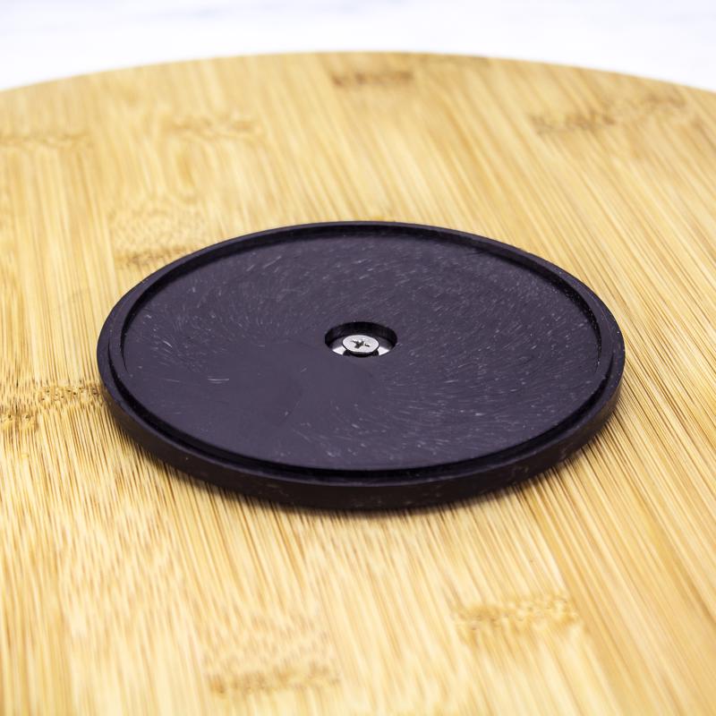 Totally Bamboo TB Home Brown 1 in. H X 14 in. D Bamboo Lazy Susan