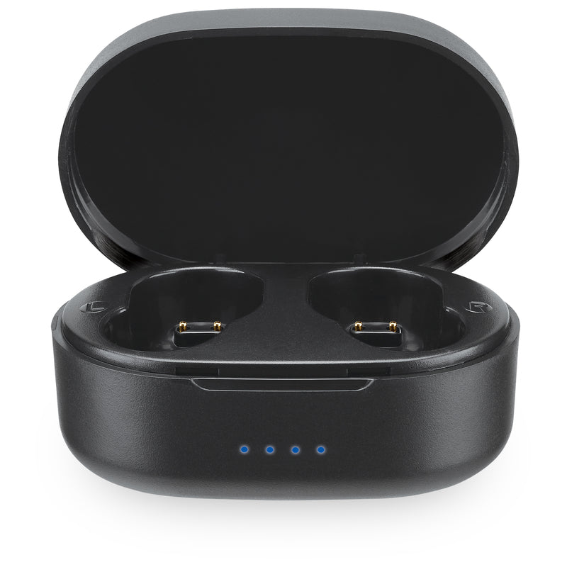 iLive Truly Wireless Bluetooth Sweatproof Earbuds w/Charging Case