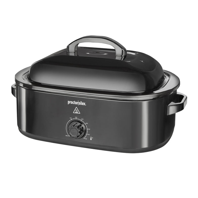 Proctor Silex Black Aluminized Steel 18 qt Electric Roaster