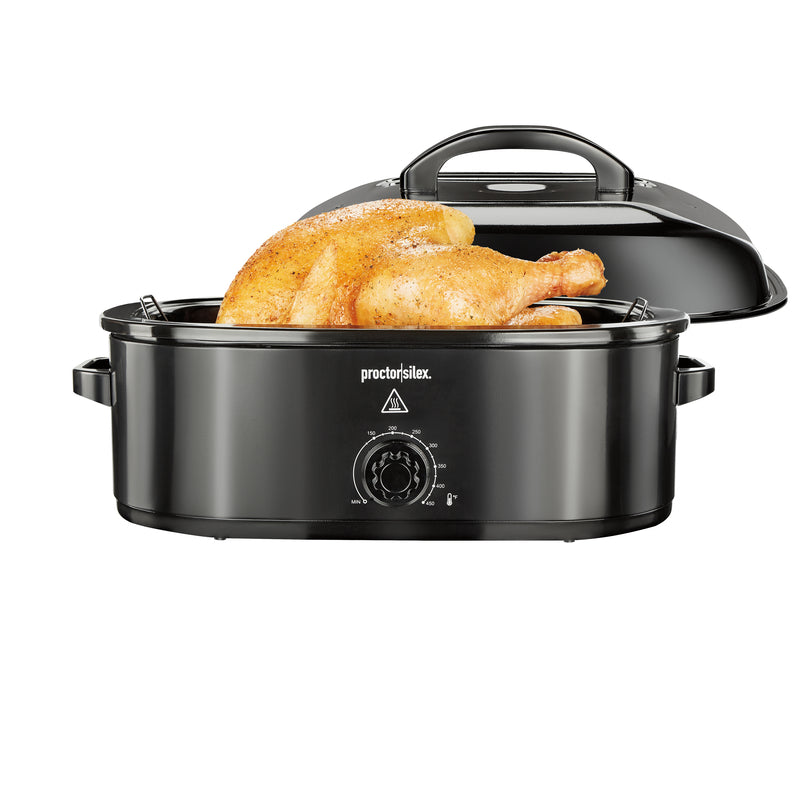 Proctor Silex Black Aluminized Steel 18 qt Electric Roaster