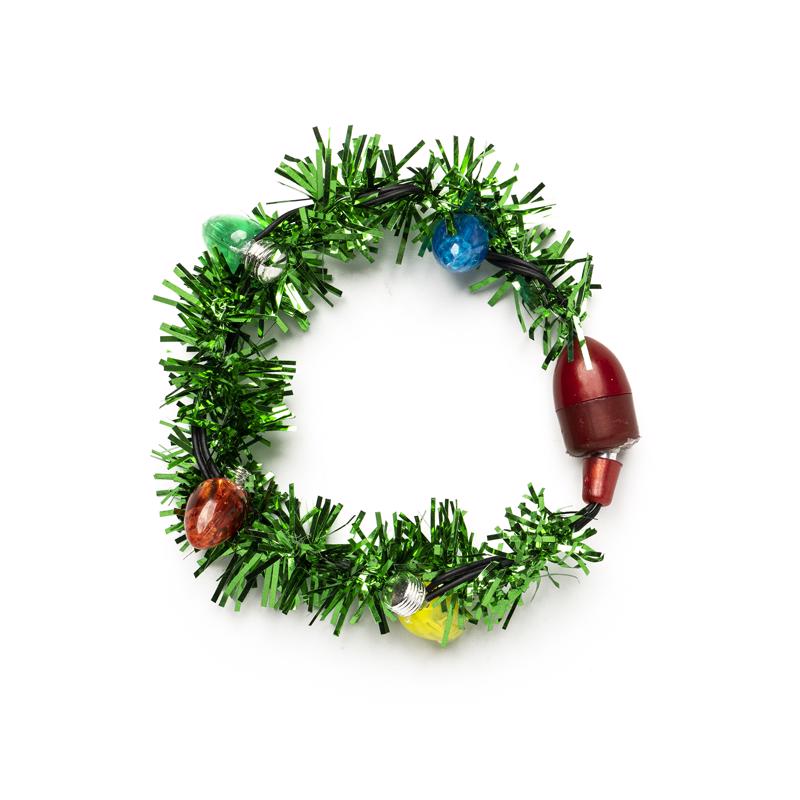 Uncle Bob's Women's Tacky Tinsel Green Bracelet