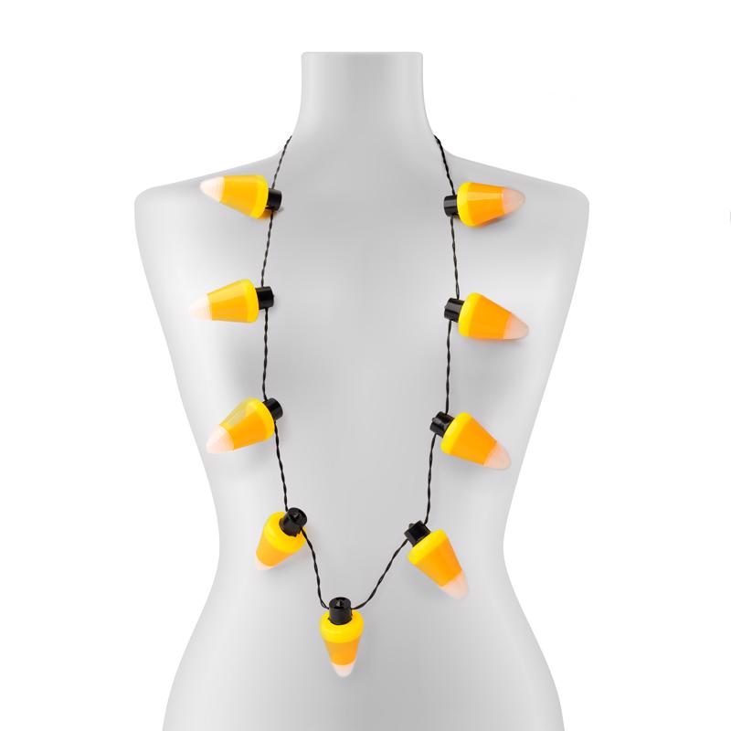 Spooky Lites LED Flashing Halloween Necklace