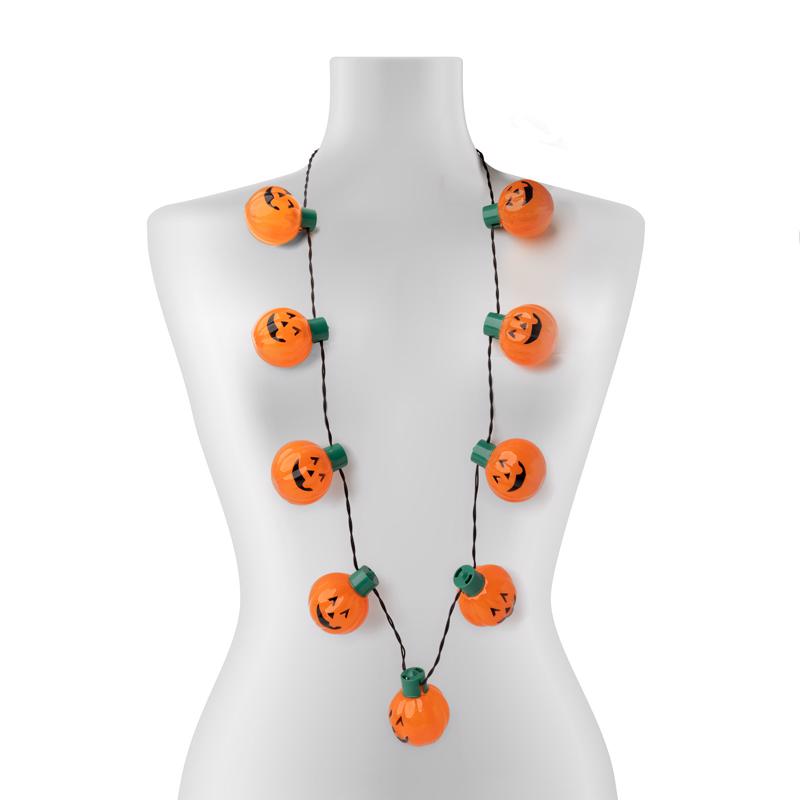 Spooky Lites LED Flashing Halloween Necklace