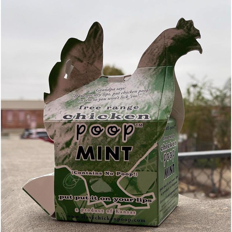 Chicken Poop Lip Junk Mint Scent Lip Balm Set 0.04 oz