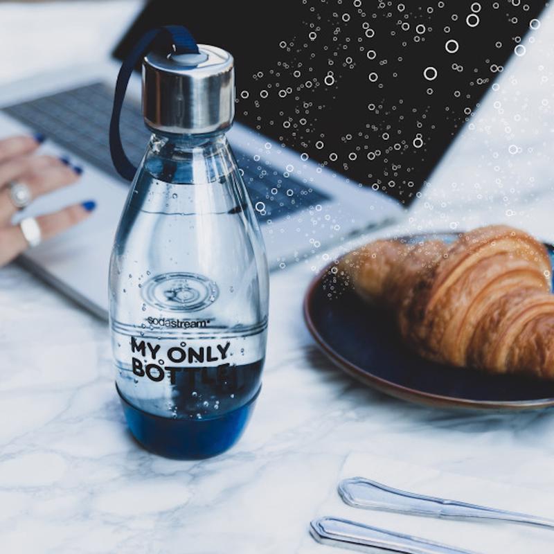 SodaStream My Only Bottle Black 0.5 L Carbonator Bottle