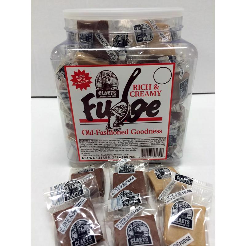 Claeys Chocolate and Vanilla Fudge Mini Bites