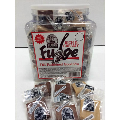 Claeys Chocolate and Vanilla Fudge Mini Bites