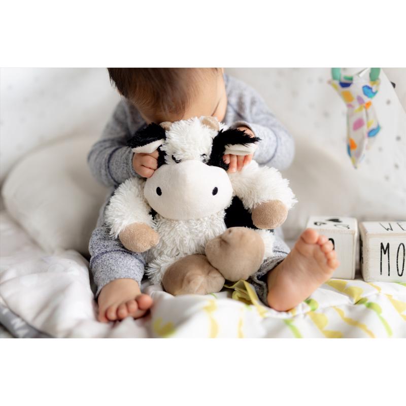 Warmies Cow Stuffed Animals Black/White