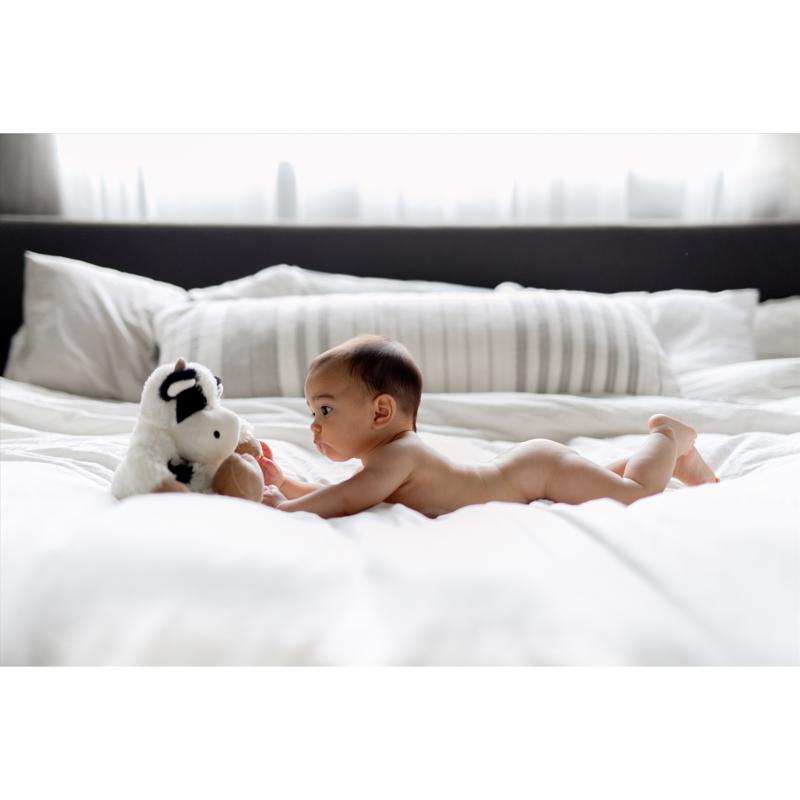 Warmies Cow Stuffed Animals Black/White