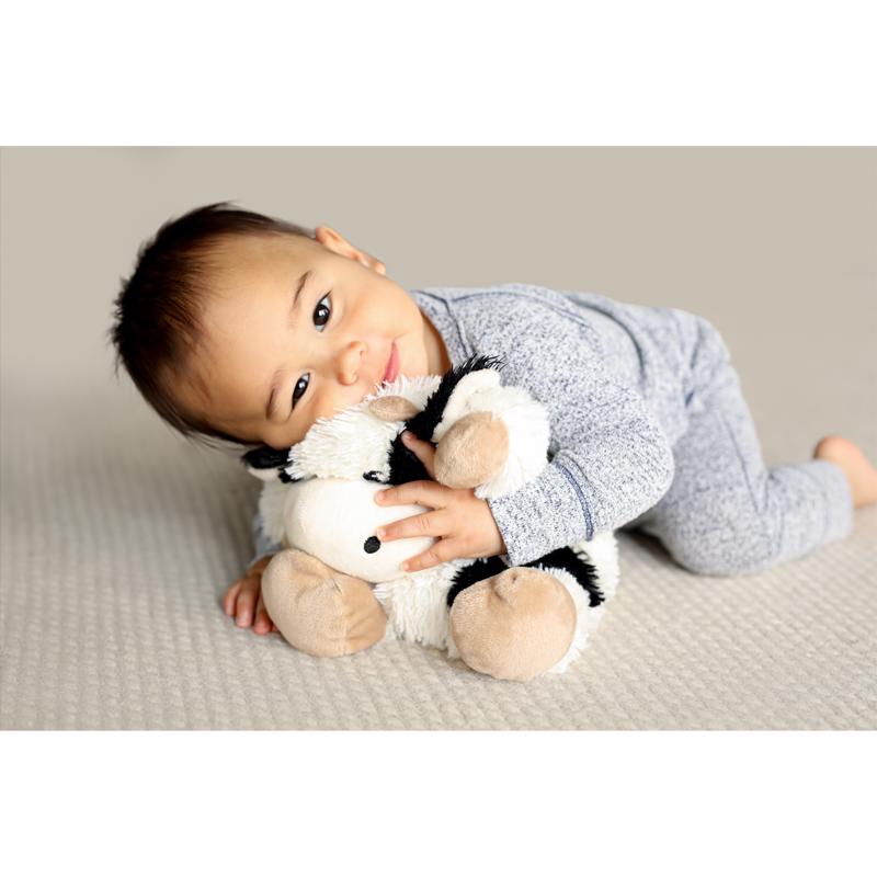 Warmies Cow Stuffed Animals Black/White