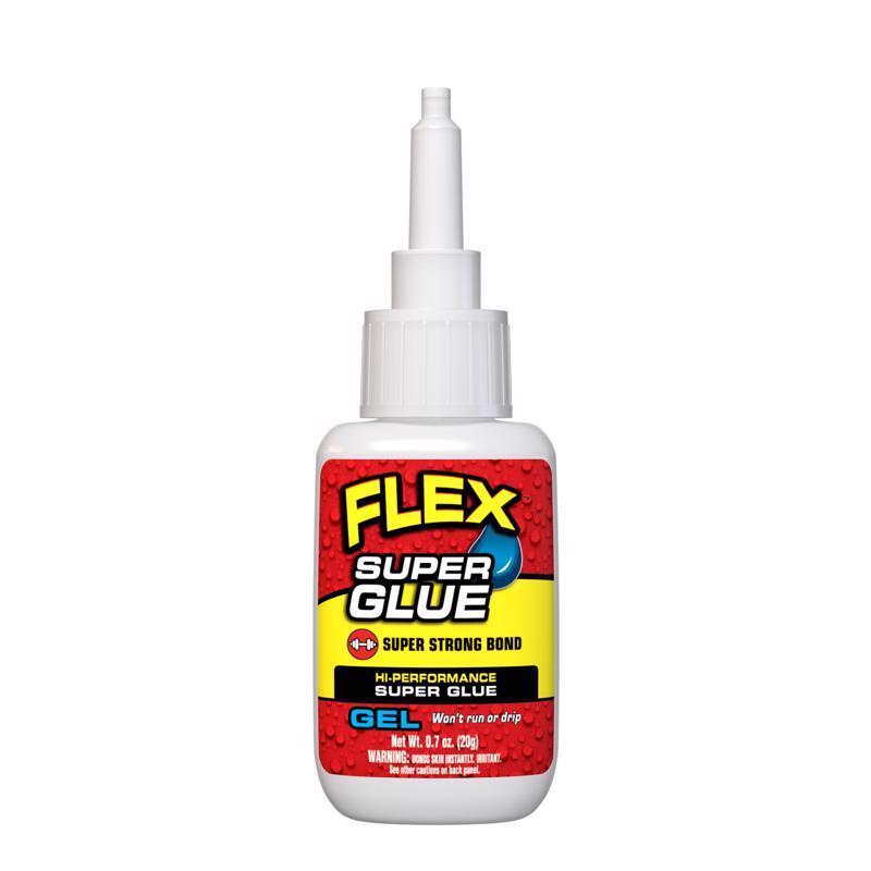 Flex Seal Family of Products Flex Super Glue High Strength Clear Super Glue 20 gm