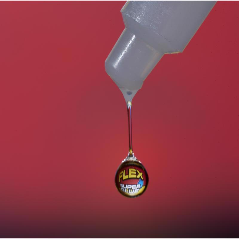 Flex Seal Family of Products Flex Super Glue High Strength Clear Super Glue 2 pk
