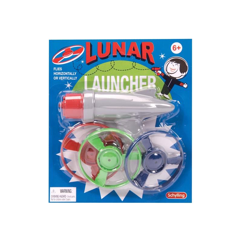 Schylling Lunar Launcher Multicolored 4 pc