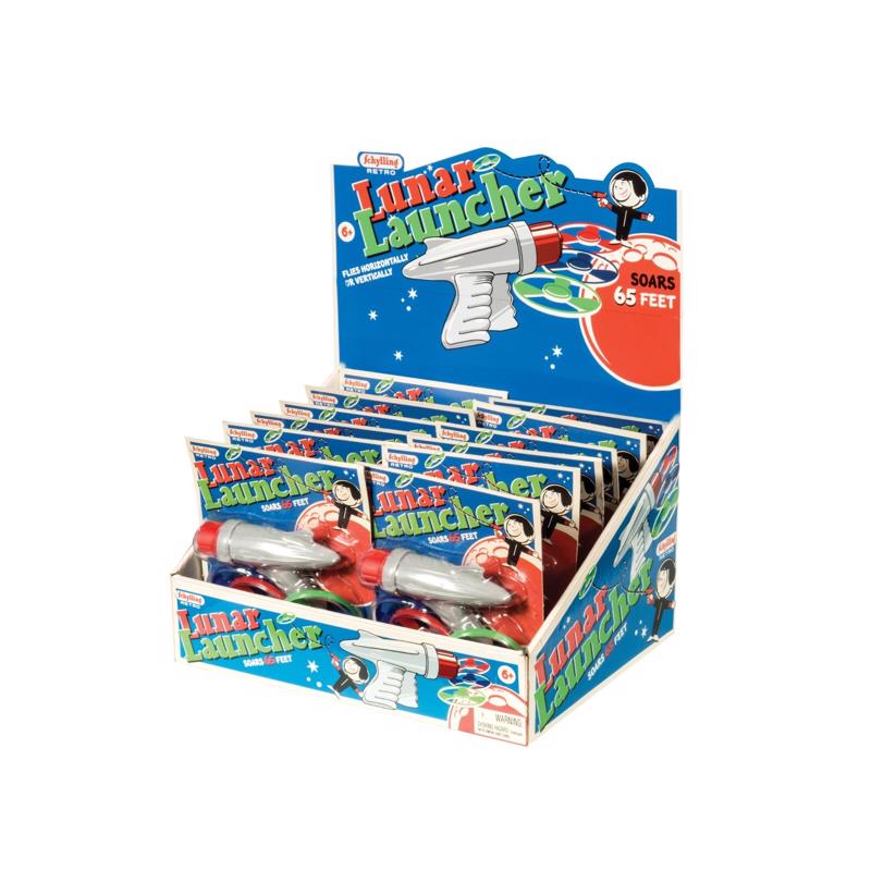 Schylling Lunar Launcher Multicolored 4 pc