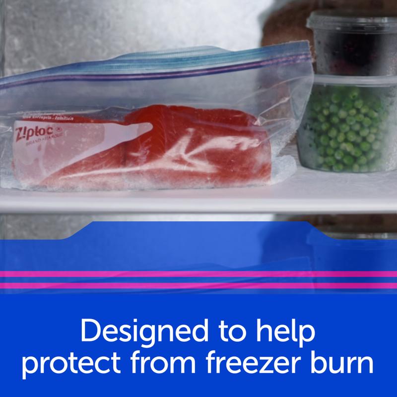 Ziploc 2 gal Clear Freezer Bag 10 pk