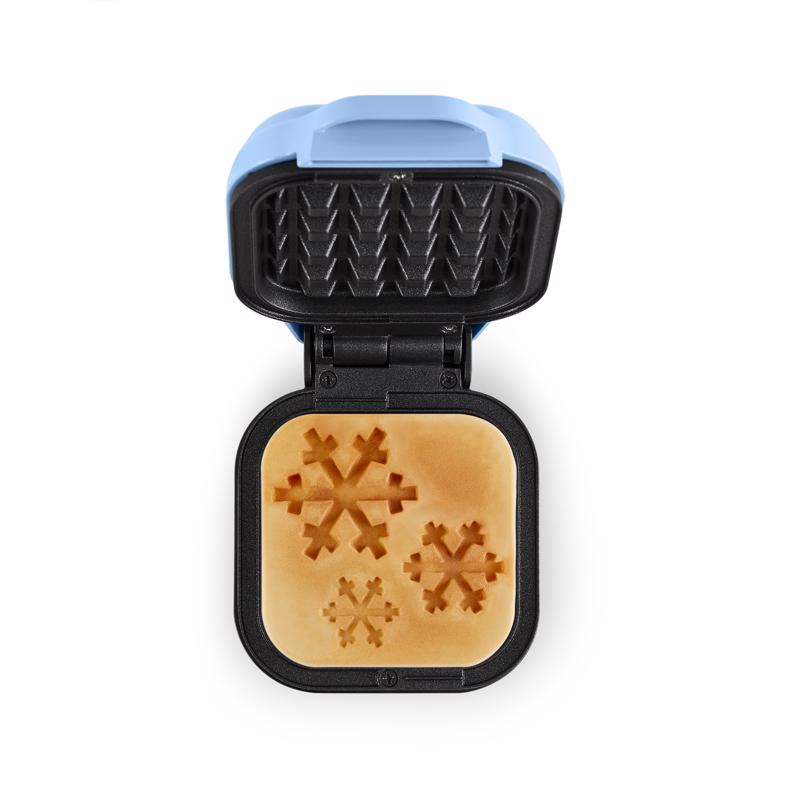 Rise by Dash 1 waffle Gloss Blue Plastic Waffle Maker
