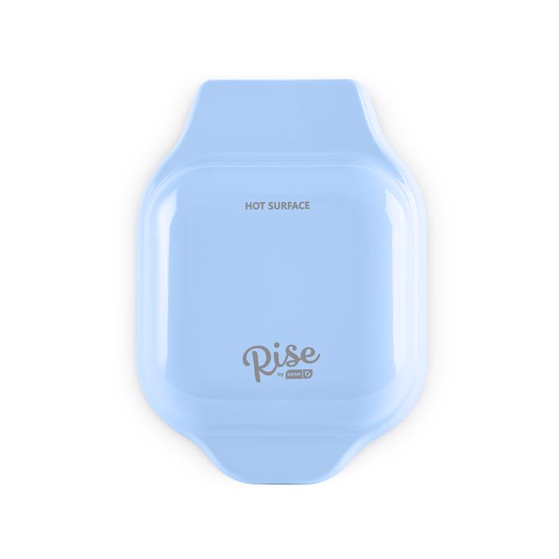 Rise by Dash 1 waffle Gloss Blue Plastic Waffle Maker