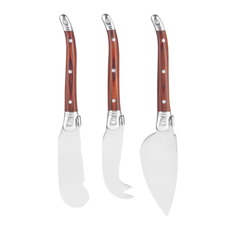 Final Touch 10 in. L X 7.3 in. W X 0.5 in. Wood Cheese Board with Slicer