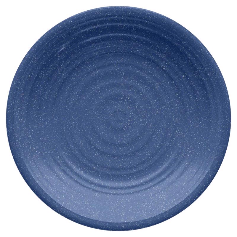 TarHong Blue Bamboo/Fiber Artisan Salad Plate