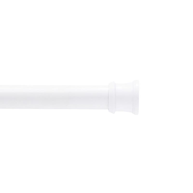 Kenney Shower Curtain Rod 72 in. L White