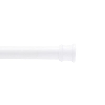 Kenney Shower Curtain Rod 72 in. L White