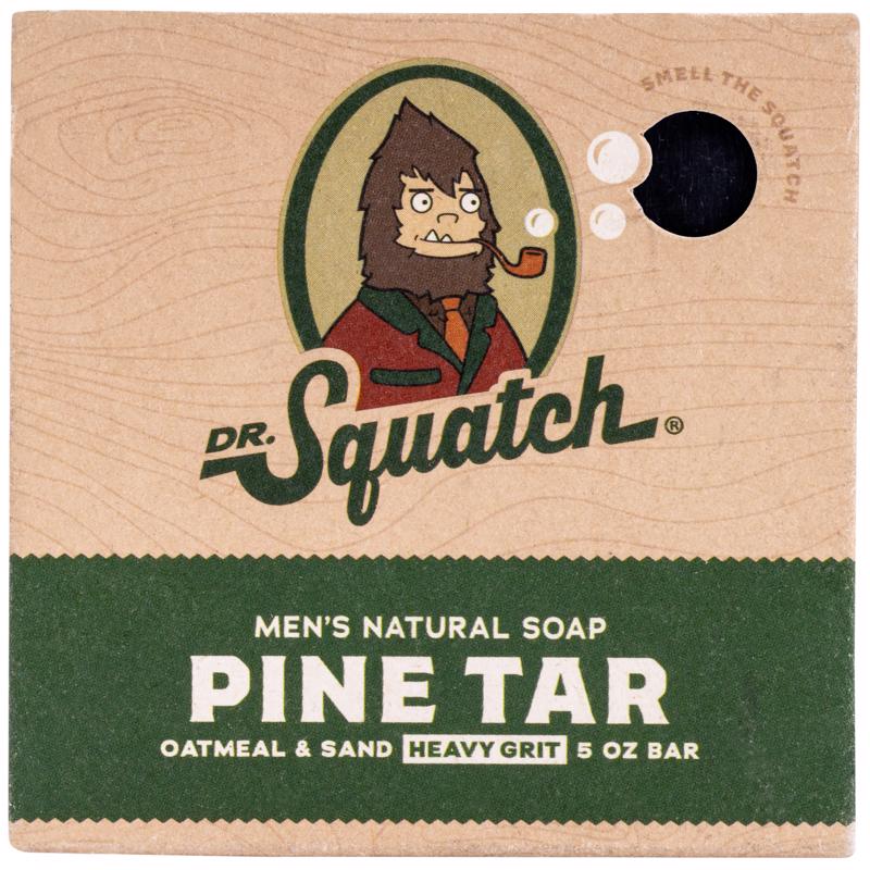 Dr. Squatch Pine Tar Scent Soap Bar 5 oz
