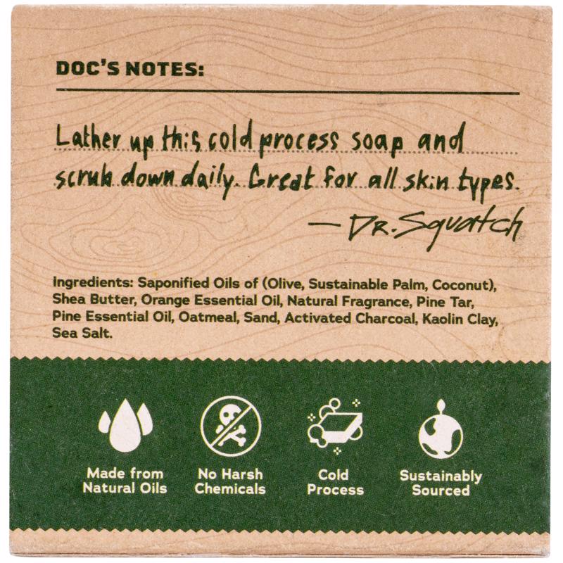 Dr. Squatch Pine Tar Scent Soap Bar 5 oz