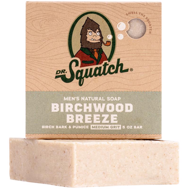 Dr. Squatch Birchwood Breeze Scent Soap Bar 5 oz