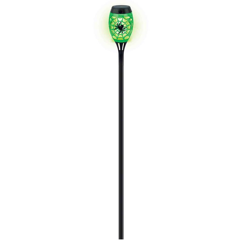 Magic Seasons Halloween Spider Web Flicker Pathway Torch