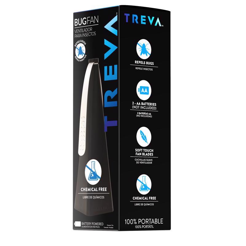 Treva Black Bug Repellent Fan