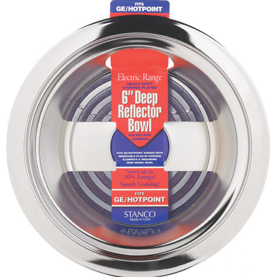 Stanco Steel Reflector Bowl 6 in. W