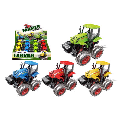 Diamond Visions Friction Farm Tractor Plastic