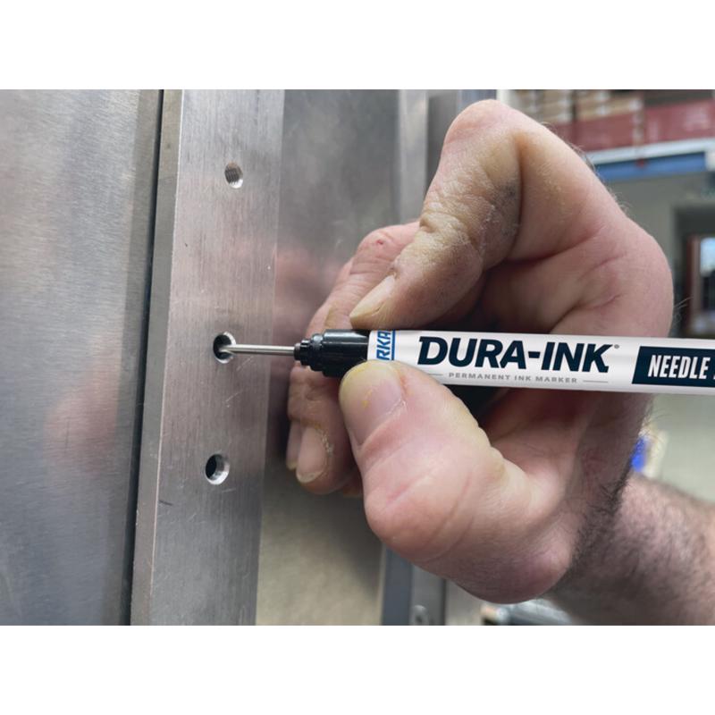Markal Dura-ink Black Needle Nose Permanent Marker