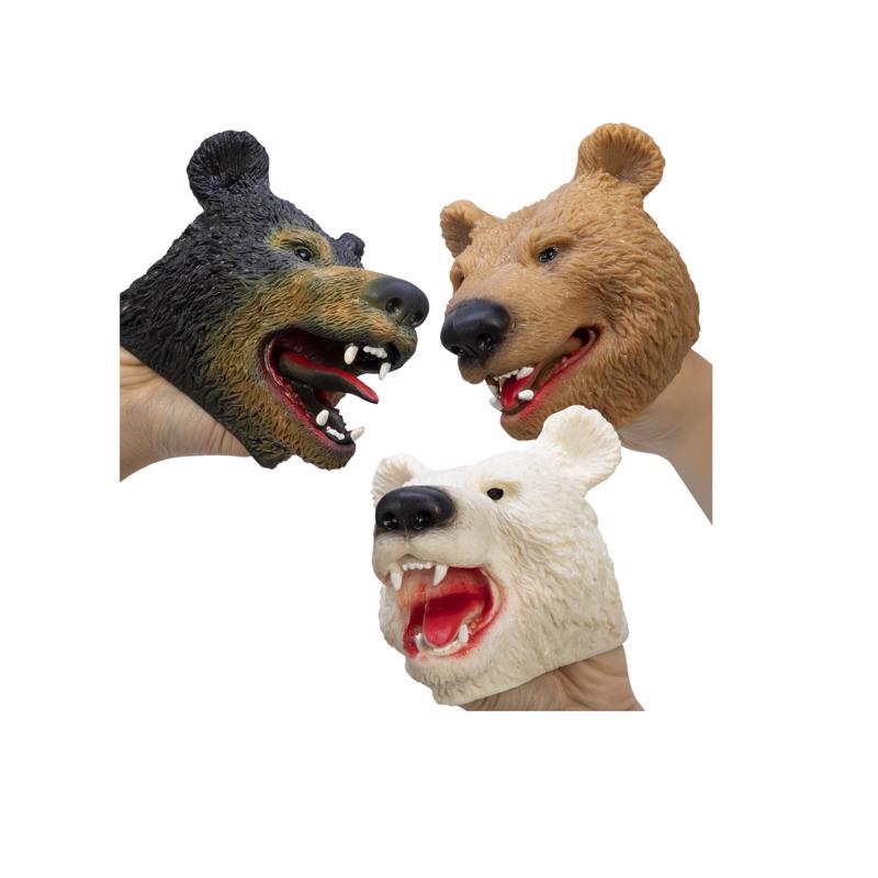 Schylling Bear Hand Puppet Assorted